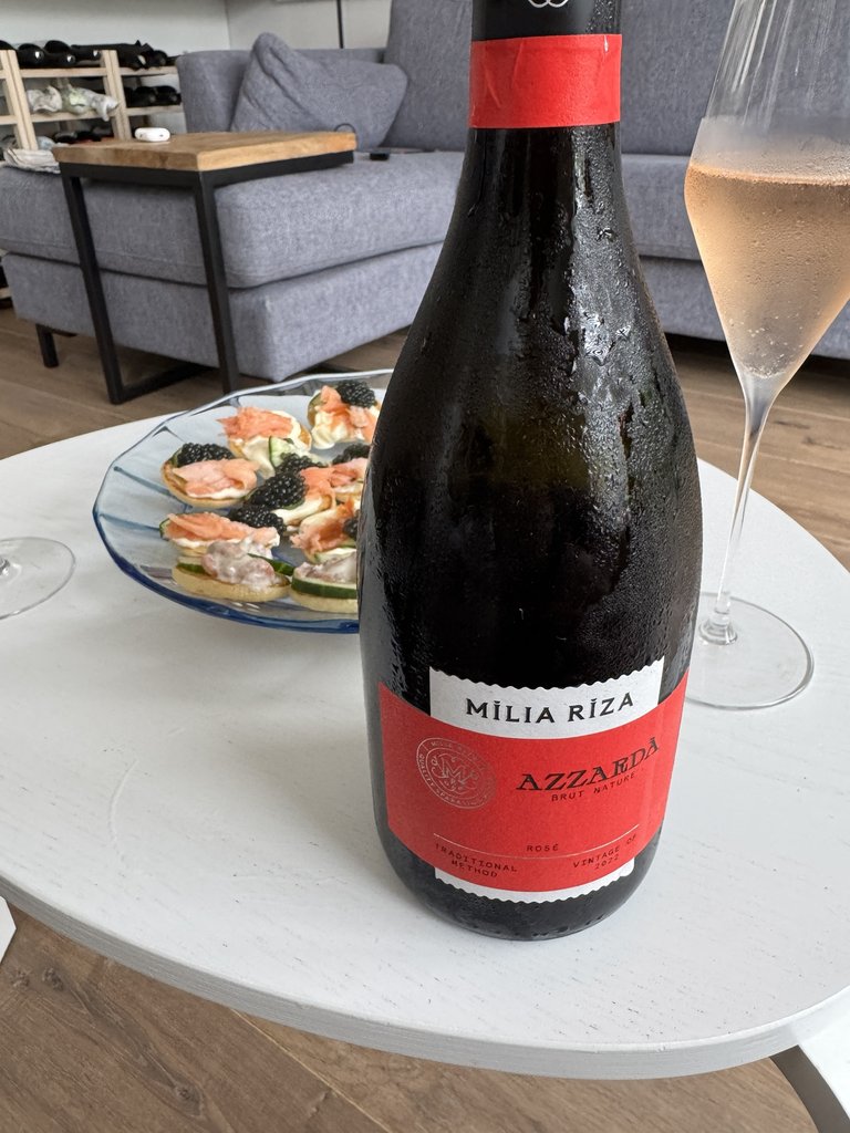 Milia Riza Rosé Azzarda Brut Nature 2022